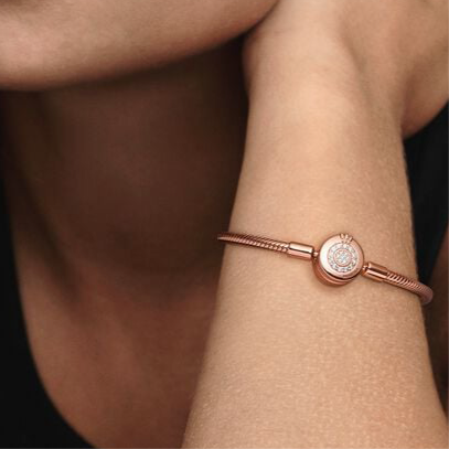 ROSE GOLD CROWNED BRACELET