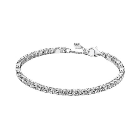 SILVER TENNIS BRACELET