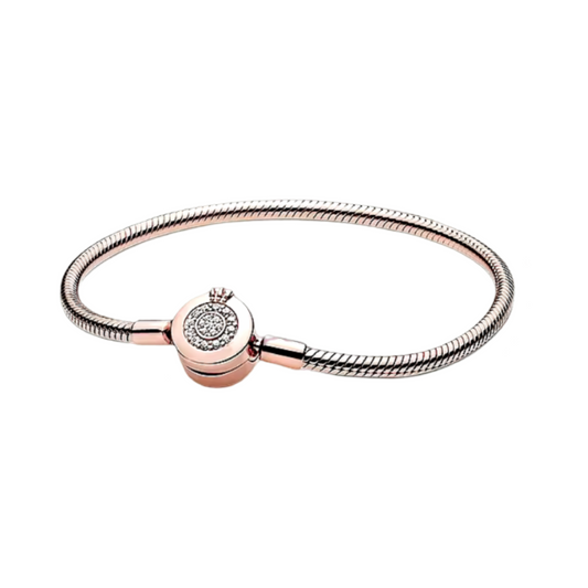 ROSE GOLD CROWNED BRACELET